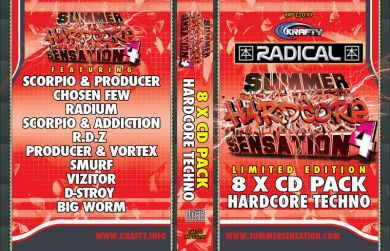 SUMMER SENSATION 4 - HARDCORE TECHNO PACK